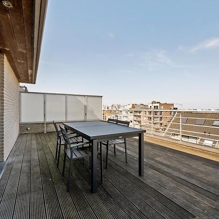 Modern Penthouse With Unique Terraces! Apartment Oostende Bagian luar foto