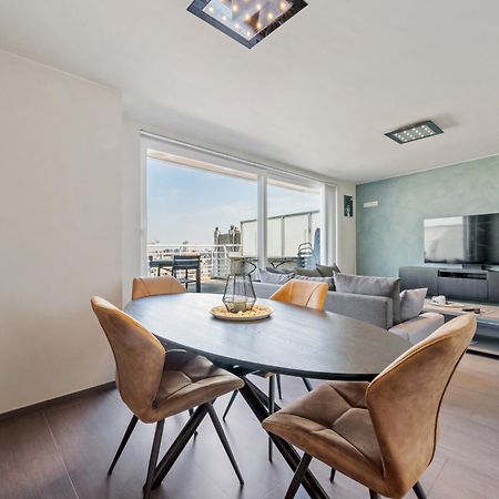 Modern Penthouse With Unique Terraces! Apartment Oostende Bagian luar foto