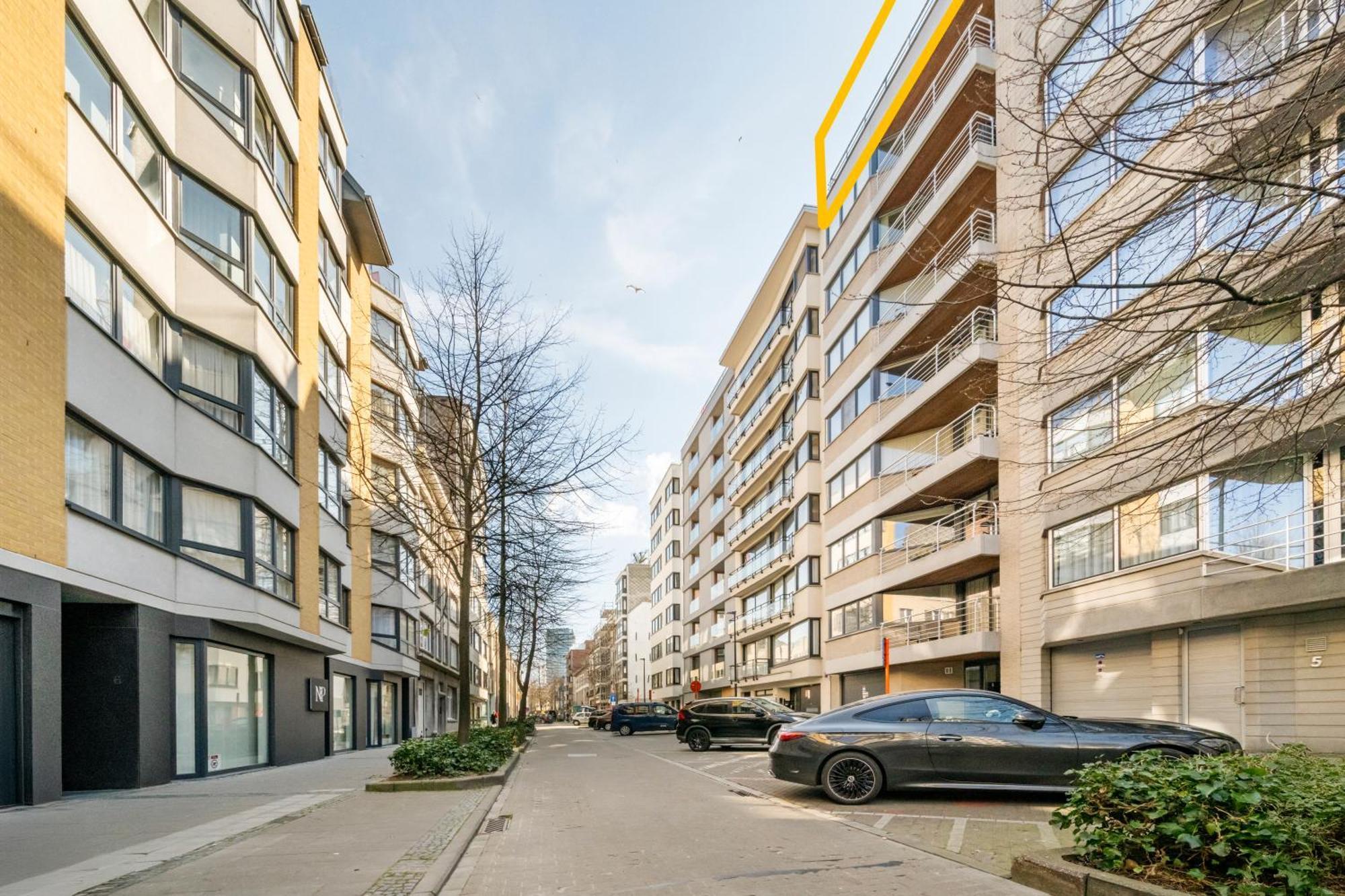 Modern Penthouse With Unique Terraces! Apartment Oostende Bagian luar foto