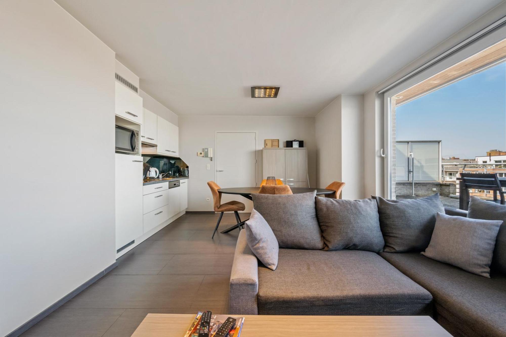 Modern Penthouse With Unique Terraces! Apartment Oostende Bagian luar foto